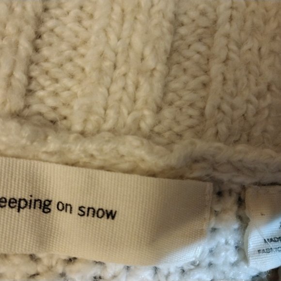 Cowl neck sweater, cream - Picture 3 of 3